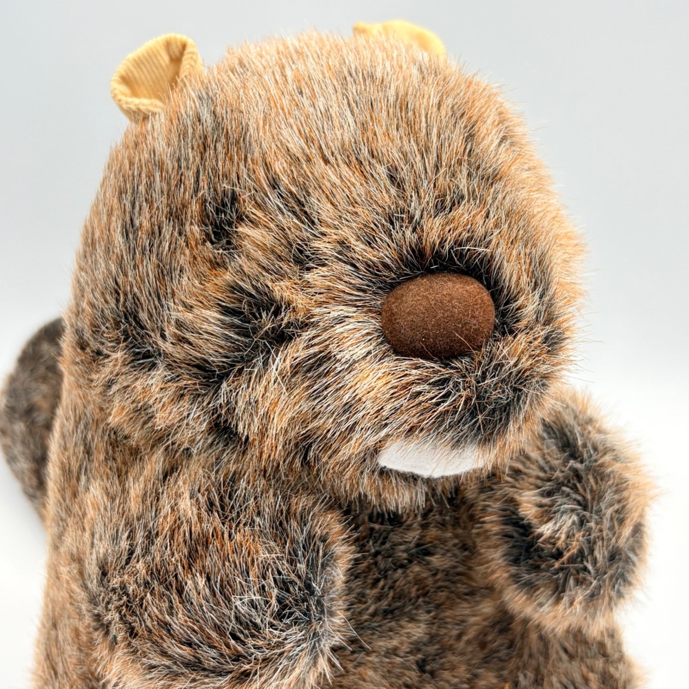 Vintage‎ 1989 Fiesta Beaver Plush Brown Stuffed Animal Hopper King George Castor